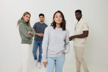 Logo trade mainoslahja kuva: Iqoniq Torres värjäämätön huppari kierrätetystä puuvillasta