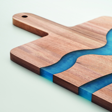 Logo trade mainoslahjat tuotekuva: Tarjoilulauta akaasiapuusta