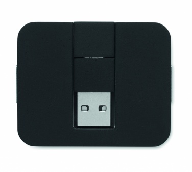 Logotrade liikelahja mainoslahja kuva: 4-porttinen USB-keskitin