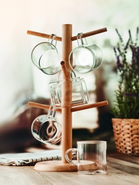 Logotrade mainostuote tuotekuva: Bambu kuppiteline