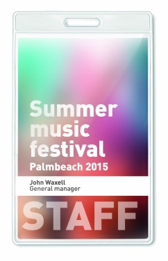 Logo trade mainoslahjat tuotekuva: Kirkas tasku