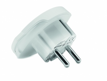 Logo trade liikelahja mainoslahja tuotekuva: Matka-adapteri EU versio