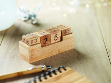 Logotrade liikelahjat mainoslahjat tuotekuva: Bambukalenteri