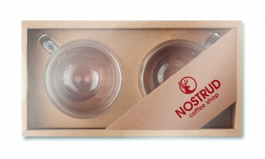 Logo trade liikelahja mainoslahja tuotekuva: Espressolasisetti