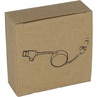 Logo trade liikelahja kuva: Bambu latauskaapeli GRONINGEN