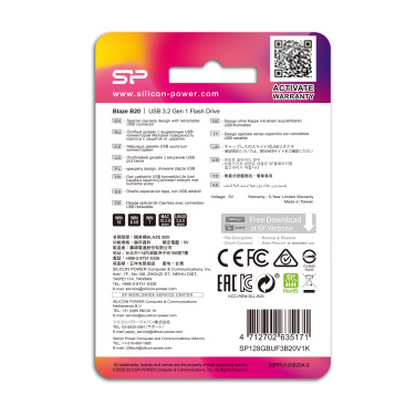 Logo trade liikelahja kuva: Pendrive Silicon Power B20 USB 3.0