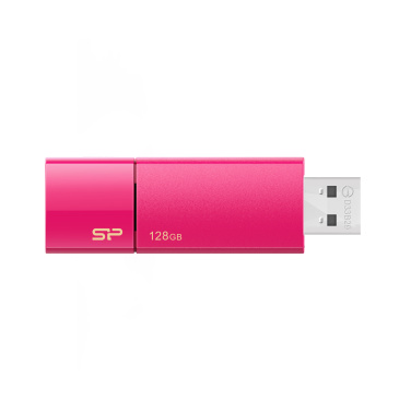 Logotrade mainoslahja tuotekuva: Pendrive Silicon Power 3.0 Blaze B05, pinkki