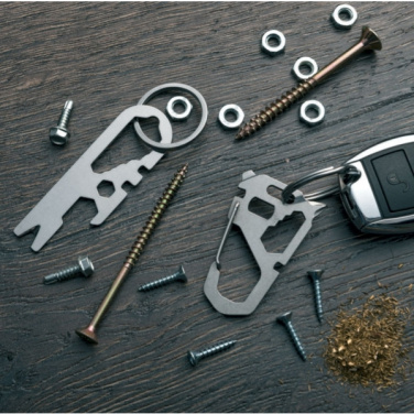 Logo trade liikelahjat tuotekuva: Monitoiminen avaimenperä ANTISANA Schwarzwolf