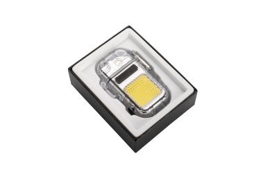 Logotrade mainostuote tuotekuva: Sähkösytytin CALBUCO Schwarzwolf