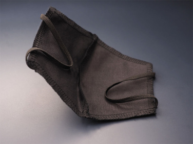 Logotrade mainoslahjat ja liikelahjat tuotekuva: BLACK-BLACK puuvillamaski 140116500