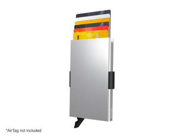 Logo trade liikelahja kuva: RFID-luottokorttikotelo, jossa on pidike AirTagille 2163108