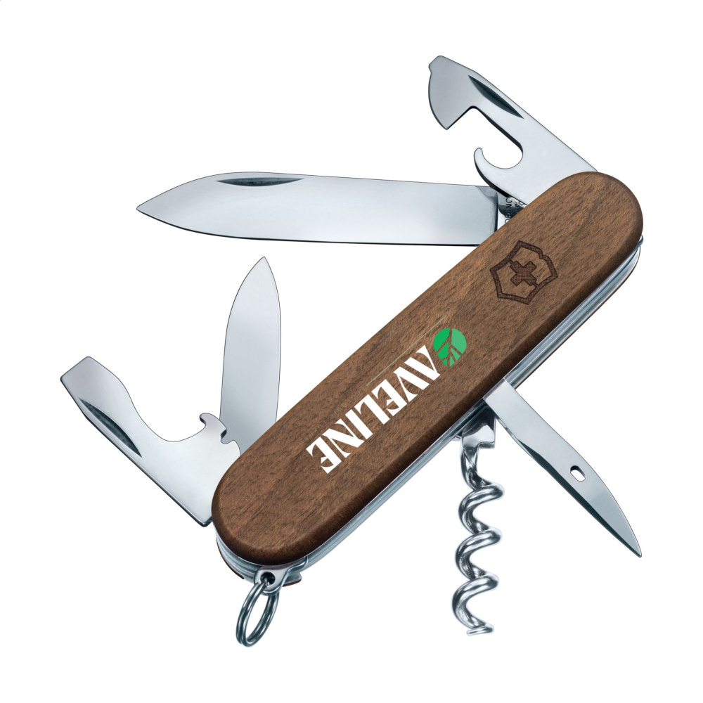 Logo trade liikelahja kuva: Victorinox Spartan Wood taskuveitsi
