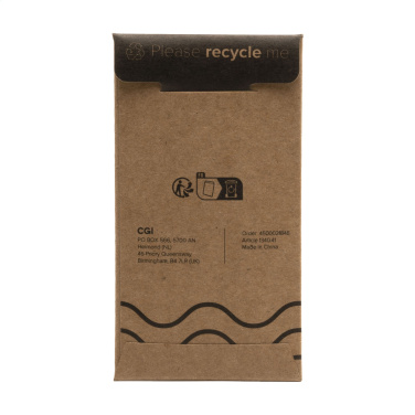 Logo trade mainoslahja kuva: Nahkainen avaimenperä