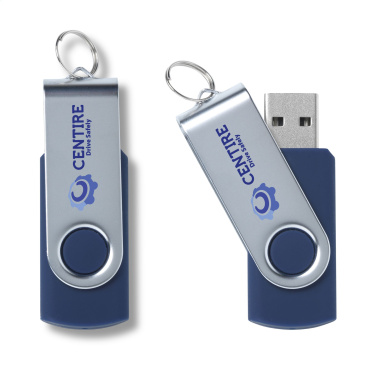 Logotrade liikelahja mainoslahja kuva: USB Twist varastosta 8 Gt