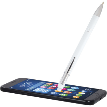 Logo trade mainostuotet tuotekuva: Kish kuulakärkikynä hopeapinnalla