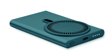 Logo trade mainoslahja kuva: Langattoman laturin virtapankki