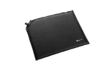 Logo trade mainoslahja ja liikelahja tuotekuva: Puhallettava tyyny ANTERO Schwarzwolf