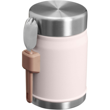 Logo trade mainoslahja ja liikelahja tuotekuva: Stanley Legendary 400 ml:n einespurkki lusikkahaarukalla