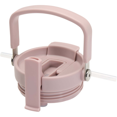 Logo trade mainoslahja kuva: Bronx 900 ml:n RCS-sertifioidusta kierrätetystä ruostumattomasta teräksestä valmistettu kuparityhjiöeristetty juomamuki, jossa on kaksitoiminen kansi