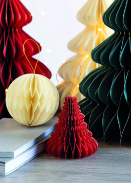 Logo trade liikelahja mainoslahja tuotekuva: Paperinen joulukuusen koriste