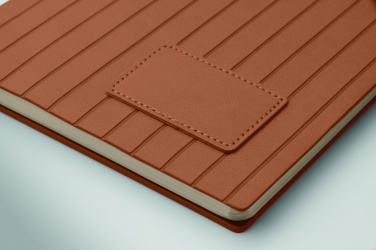 Logotrade mainoslahja tuotekuva: A5 muistikirja savuinen PU