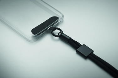 Logotrade mainoslahja tuotekuva: RPET-puhelinrannenauha