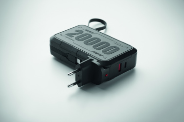 Logotrade mainoslahja tuotekuva: Varavirtalähde 20000 mAh ABS