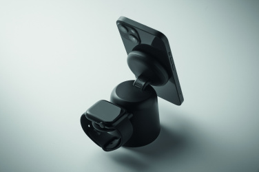 Logo trade mainoslahja kuva: 3 in 1 langaton laturi 15W