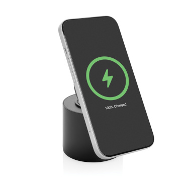 Logo trade mainostuote kuva: Magpulse RCS -3 W kaiutin, kierrätysmuovia, magneettipidike