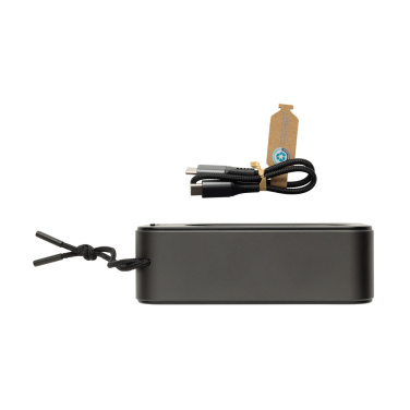 Logotrade liikelahja tuotekuva: Swiss Peak RCS kierrätetty alumiini 10 W bassokaiutin