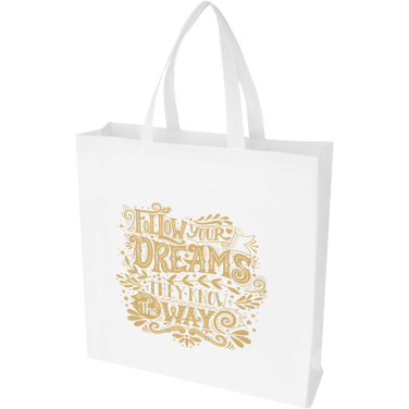 Logotrade mainoslahja ja liikelahja kuva: EcoSeal GRS-kierrätetystä kuitukankaasta valmistettu kassi vahvikkeilla, 12 l