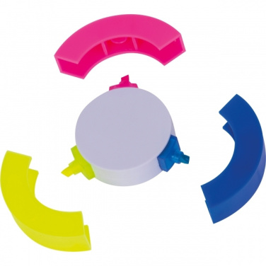 Logo trade liikelahja kuva: 3-in-1 korostuskynä ANDORRA