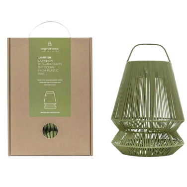 Logo trade mainostuote kuva: Originalhome Lampion kierrätetty kannettava lampunvarjostin