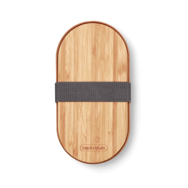 Logo trade liikelahja mainoslahja tuotekuva: Black+Blum teräksestä valmistettu kaksiosainen eväsrasia