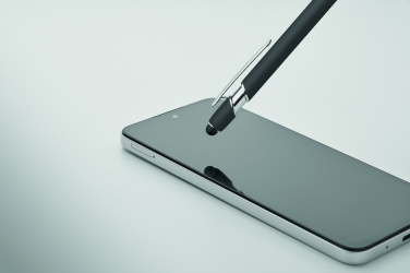 Logo trade mainoslahja ja liikelahja tuotekuva: Stylus kynä alumiinista