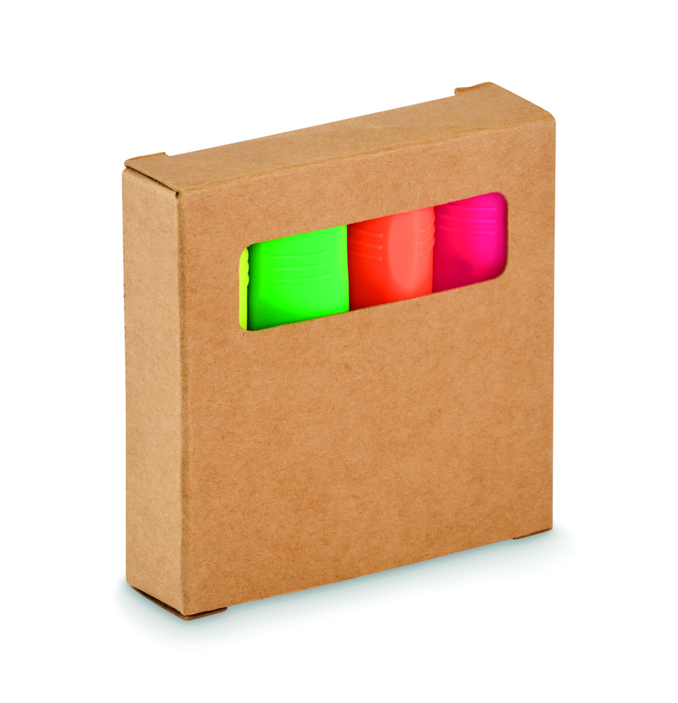 Logotrade mainoslahja tuotekuva: Korostuskynät setti