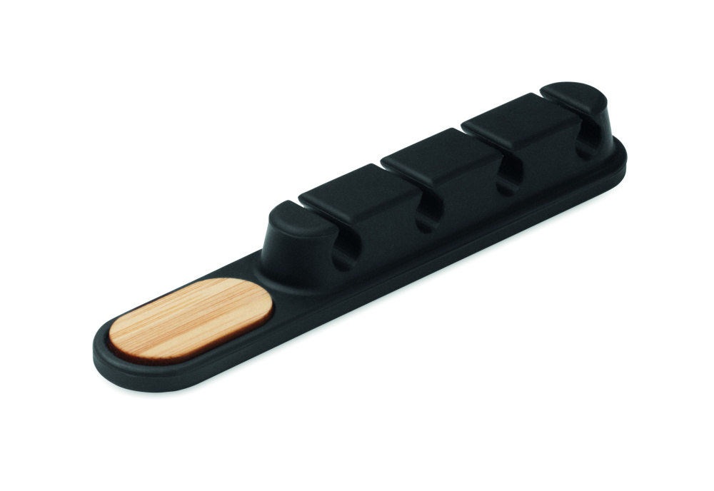 Logo trade mainoslahja kuva: Silikoninen kaapelijärjestäjä