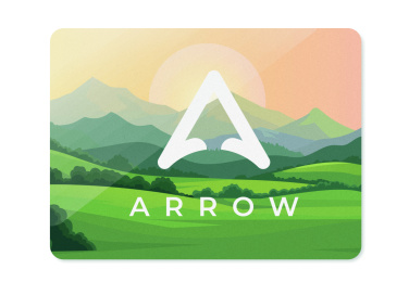 Logo trade liikelahja kuva: Suorakaide magneetti PVC:stä