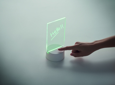 Logo trade liikelahjat tuotekuva: Valaistu LED-muistitaulu