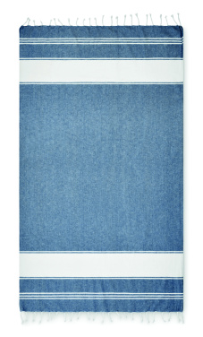 Logo trade liikelahjat tuotekuva: Rantakassi hamam-pyyhkeellä