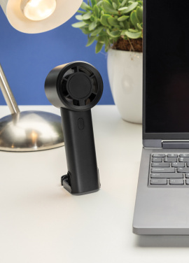 Logo trade liikelahja kuva: Twist RCS -kierrätysmuovinen ladattava tuuletin