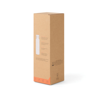 Logotrade mainoslahja tuotekuva: Nordic Drift Trail -ultrakevyt titaanijuomapullo 600 ml