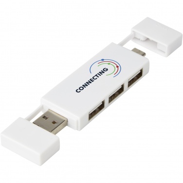 Logotrade dovana nuotrauka: Mulan dvigubas USB 2.0 šakotuvas