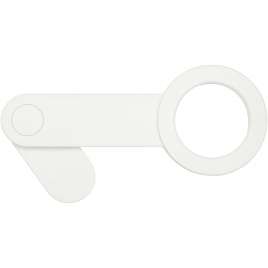 Logotrade reklaminės dovanos nuotrauka: Kabliukas iš perdirbto plastiko stalinio telefono laikiklis