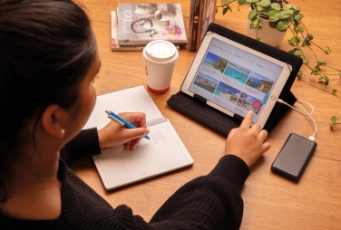 Logotrade firminės dovanos nuotrauka: Didelio tankio 10 000 mAh kišeninis maitinimo blokas