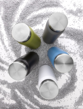 Logotrade verslo dovanos nuotrauka: RCS perdirbto nerūdijančio plieno vakuuminis butelis 600ml