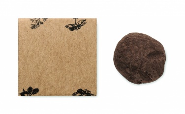 Logotrade verslo dovanos nuotrauka: Žolelių sėklų bomba kartoninėje dėžutėje