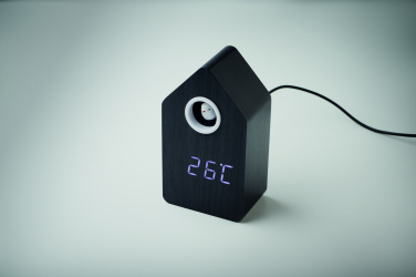 Logotrade verslo dovanos nuotrauka: MDF gegutės formos žadintuvas