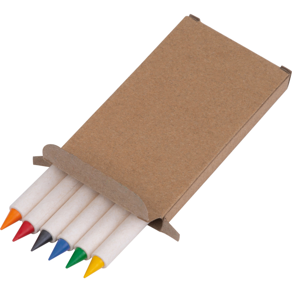 Logotrade reklaminės dovanos nuotrauka: Begalybės vaškinių kreidelių rinkinys KINGSTON