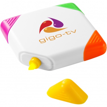 Logotrade Ideja dāvanas foto: Trafalgar kvadrātveida 4 krāsu marķieris